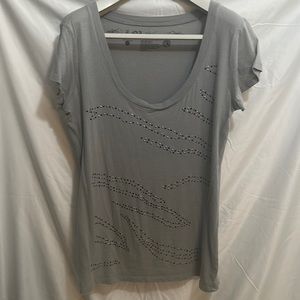 Gray Tee with Some Sparkle